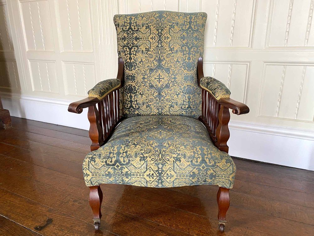 19th Century Library Chair